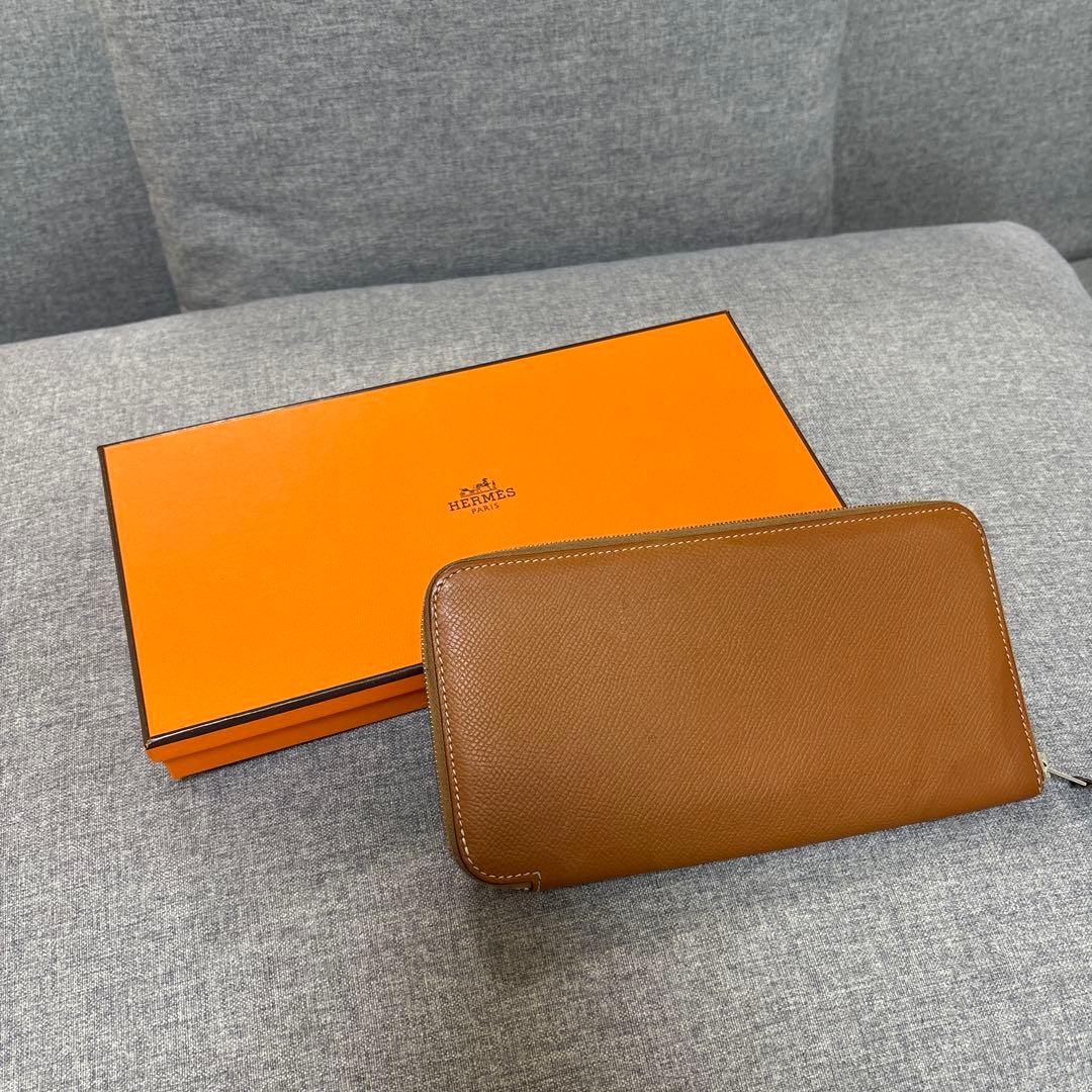 HERMES エルメス　アザップシルクイン長財布