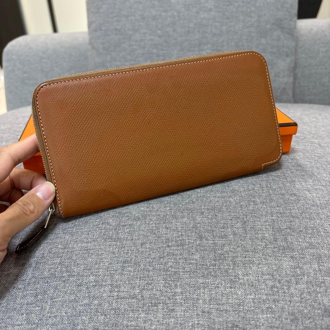 HERMES エルメス　アザップシルクイン長財布