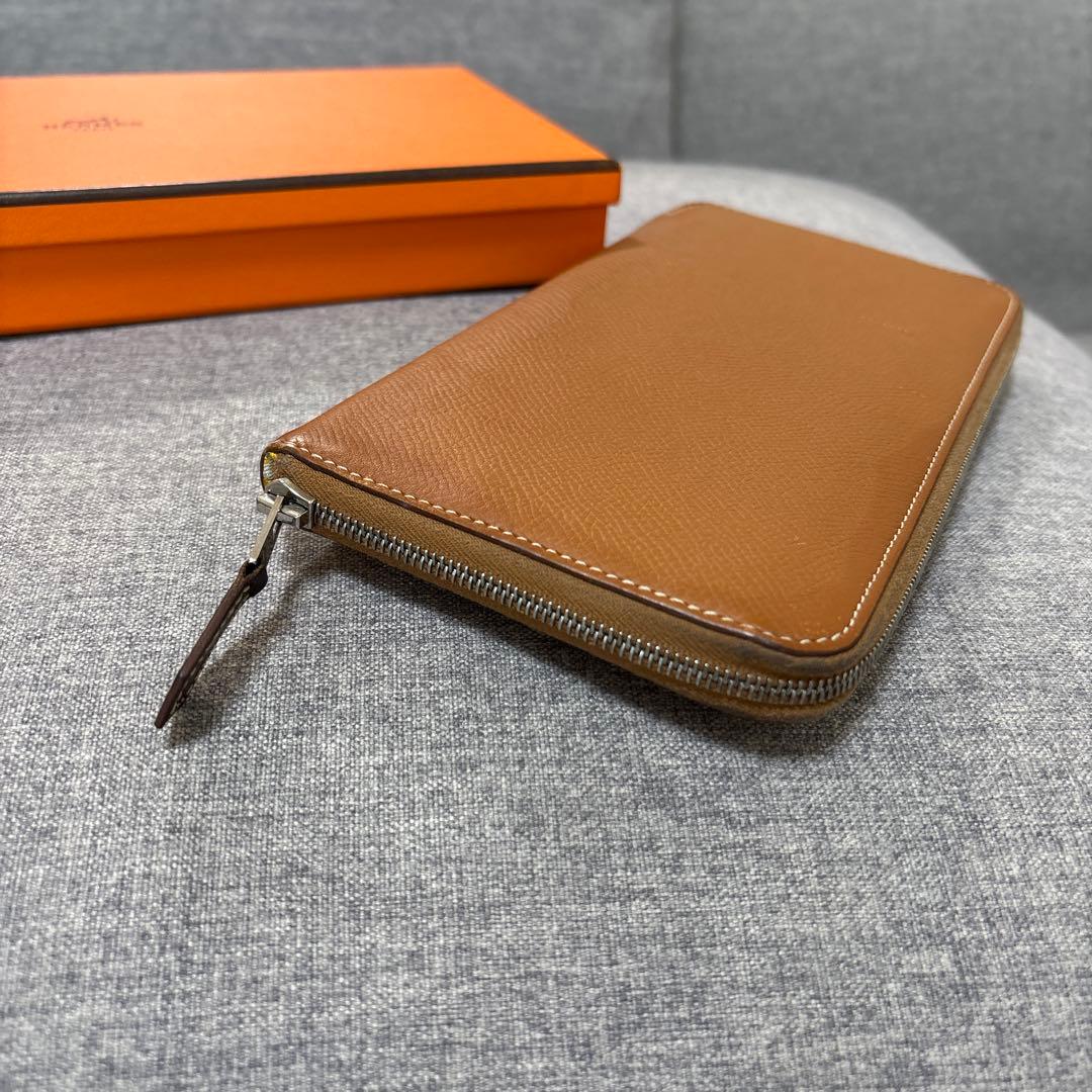 HERMES エルメス　アザップシルクイン長財布