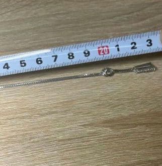 M*a様 4°C プラチナ　ダイヤモンド　ネックレス　7グラム