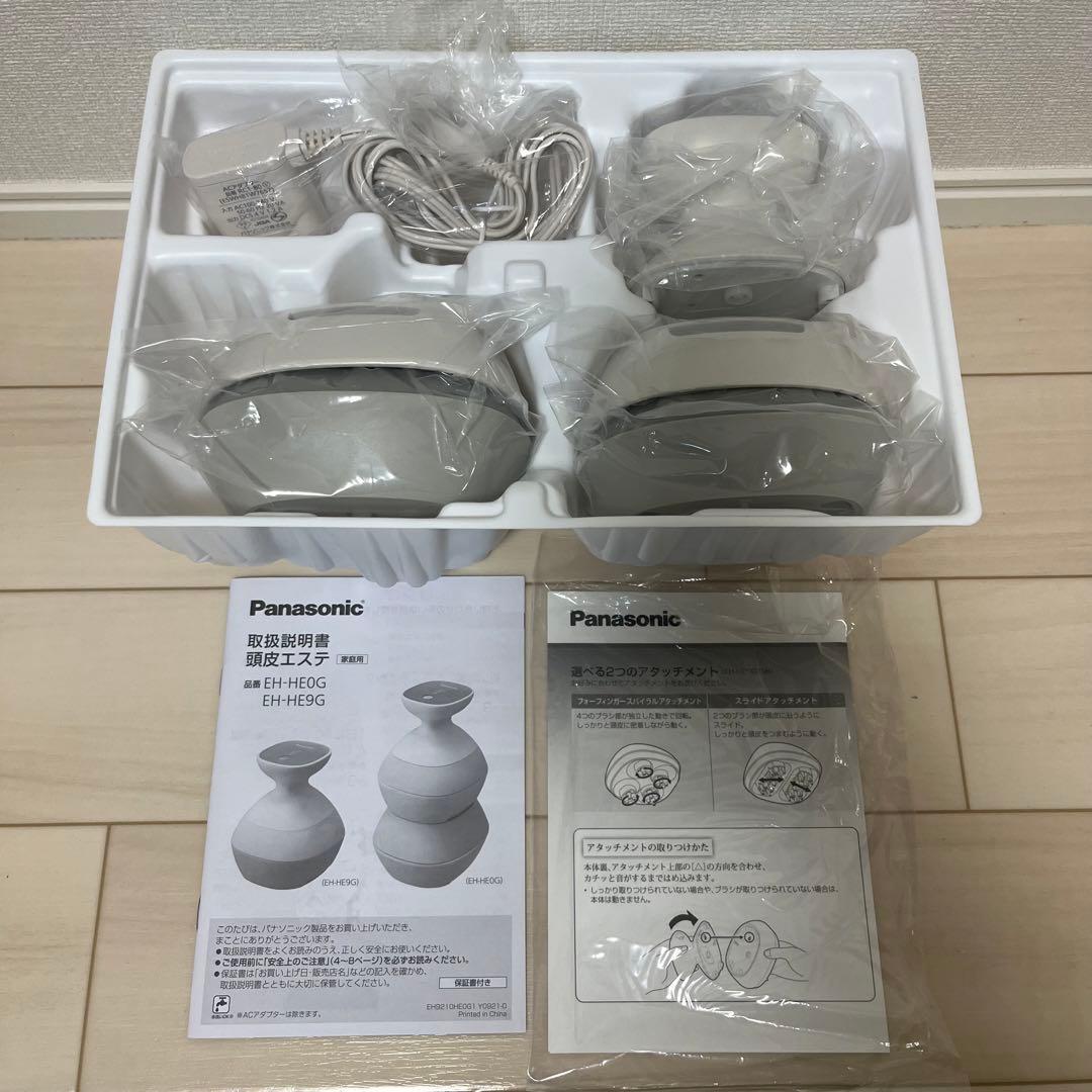 パナソニック 頭皮エステ サロンタッチタイプ ブラウン調 EH-HE0G-T
