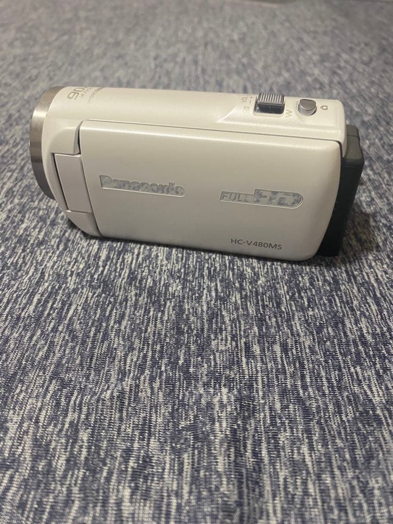 【値下げ】Panasonic HC-V480M5 ホワイト ビデオカメラ