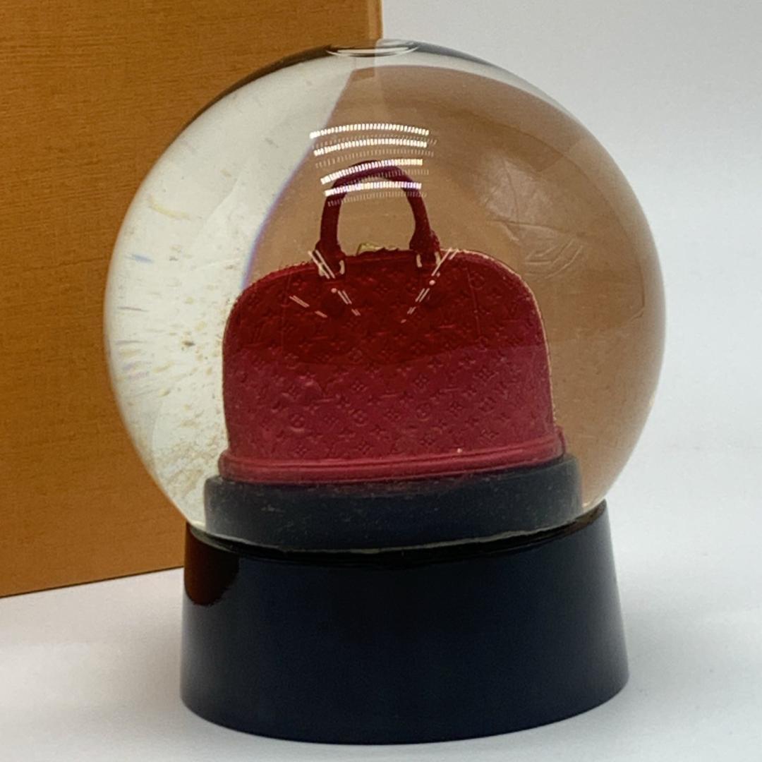 ルイヴィトン アルマモチーフ スノードーム 非売品 限定コレクション レッド