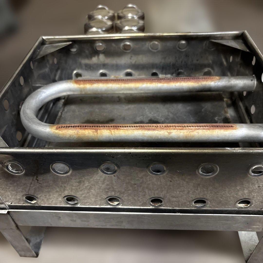 【希少業務用燗銅壺】涌井工業 ステンレス6連スチーマー 都市ガス 熱燗と蒸し器