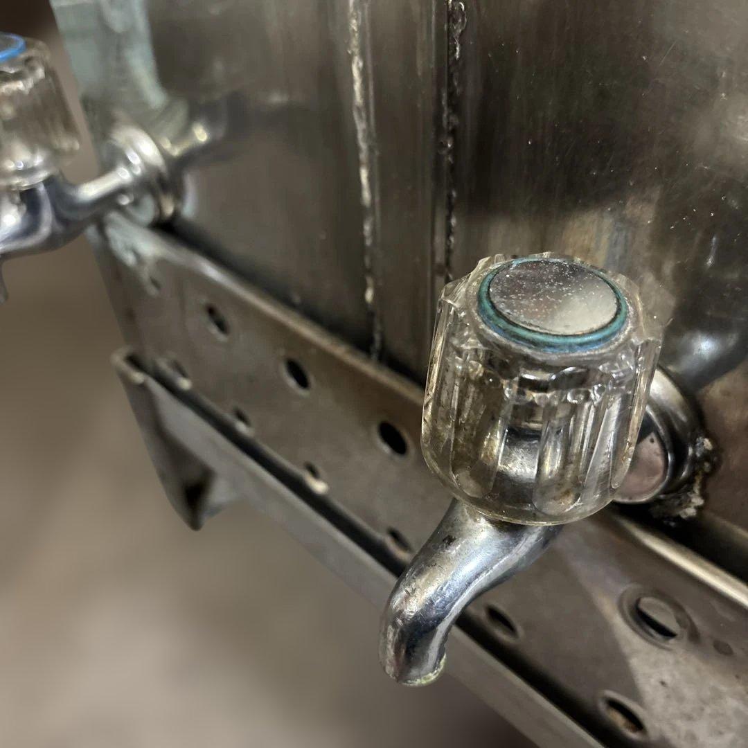 【希少業務用燗銅壺】涌井工業 ステンレス6連スチーマー 都市ガス 熱燗と蒸し器