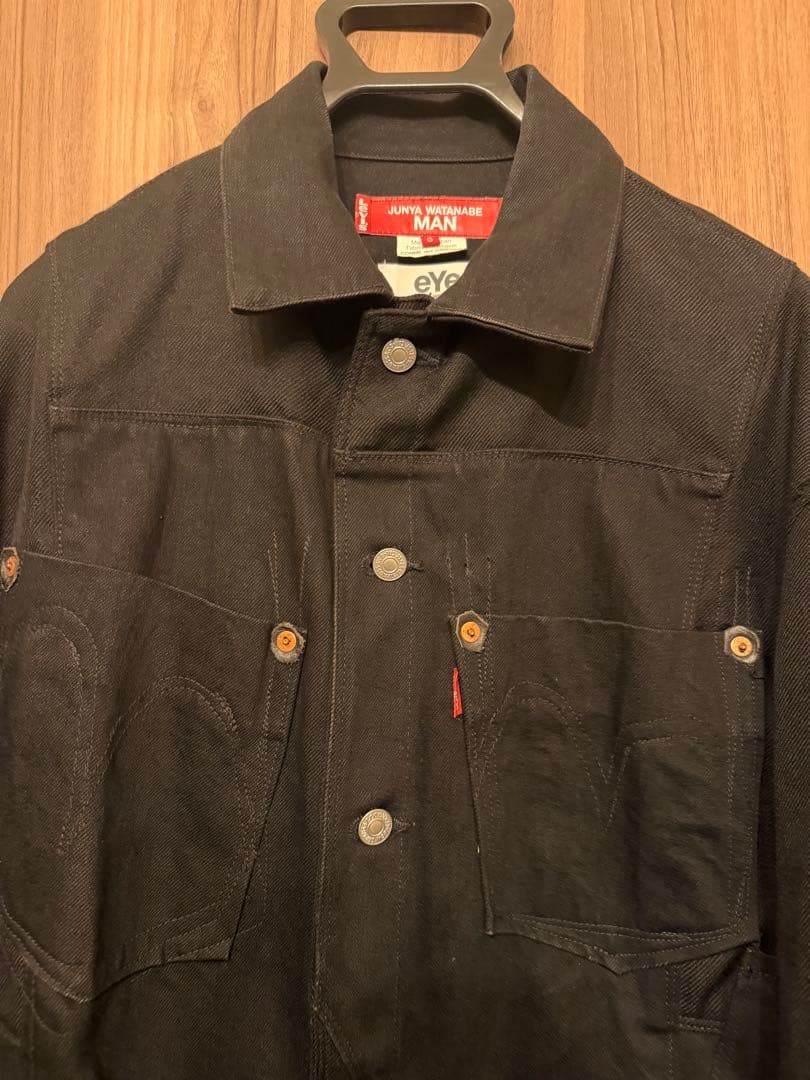 JUNYA WATANABE MAN eYe ブラックデニムジャケット