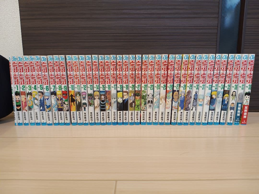 ハンターハンター全巻セット【良品】0〜38巻
