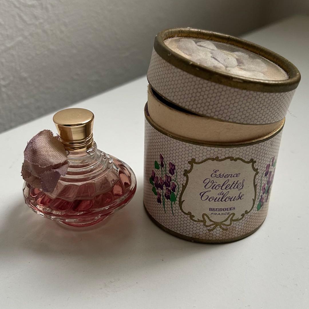 フランスアンティーク　香水　ベルドゥ社　トゥルーズ　スミレ