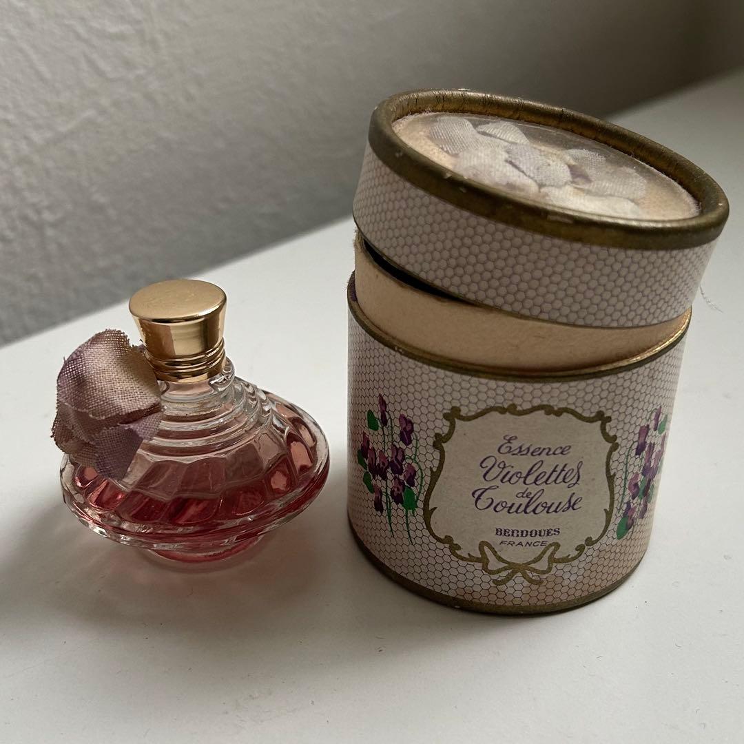 フランスアンティーク　香水　ベルドゥ社　トゥルーズ　スミレ