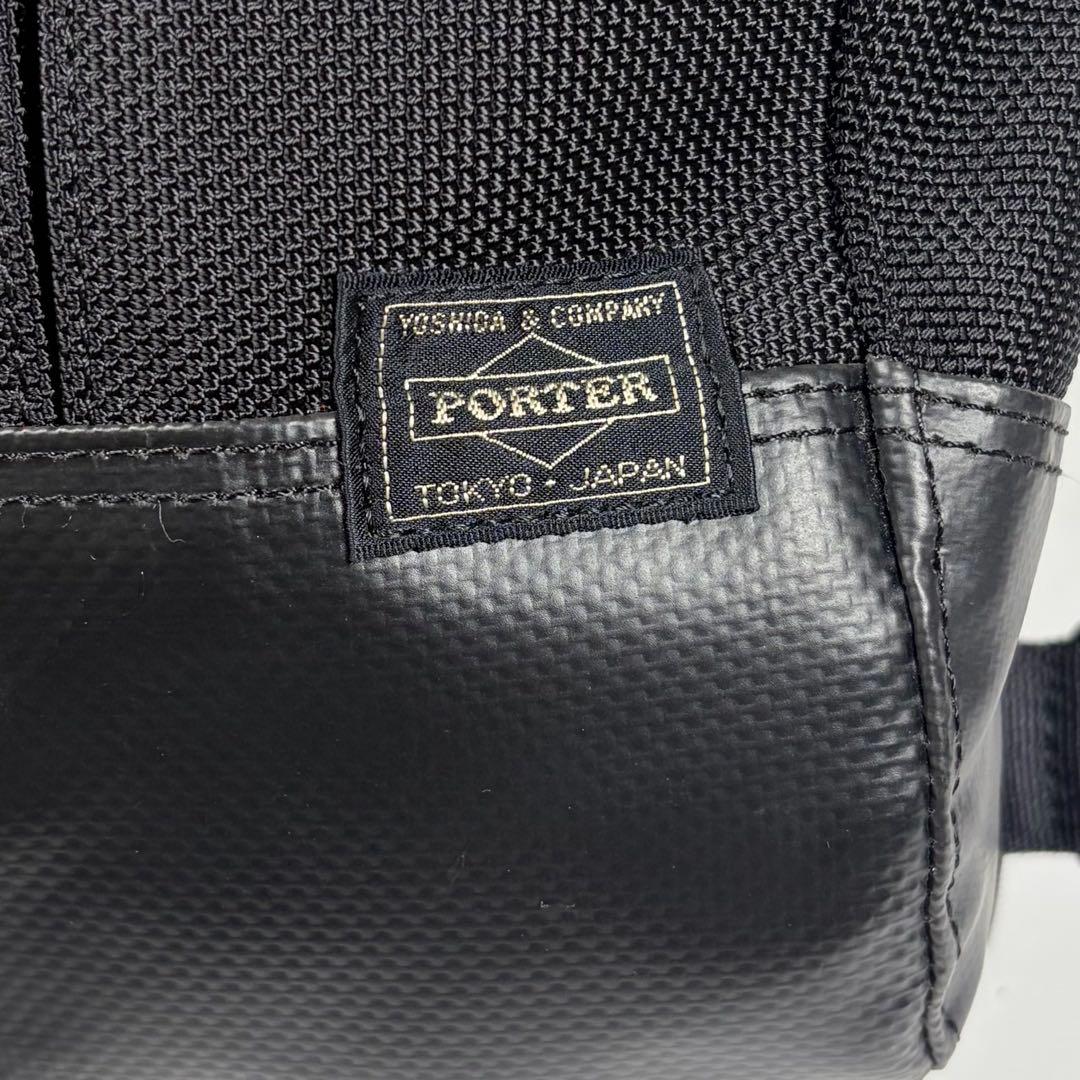 【美品】PORTER HEAT ポーター ヒート スリングショルダーバッグ