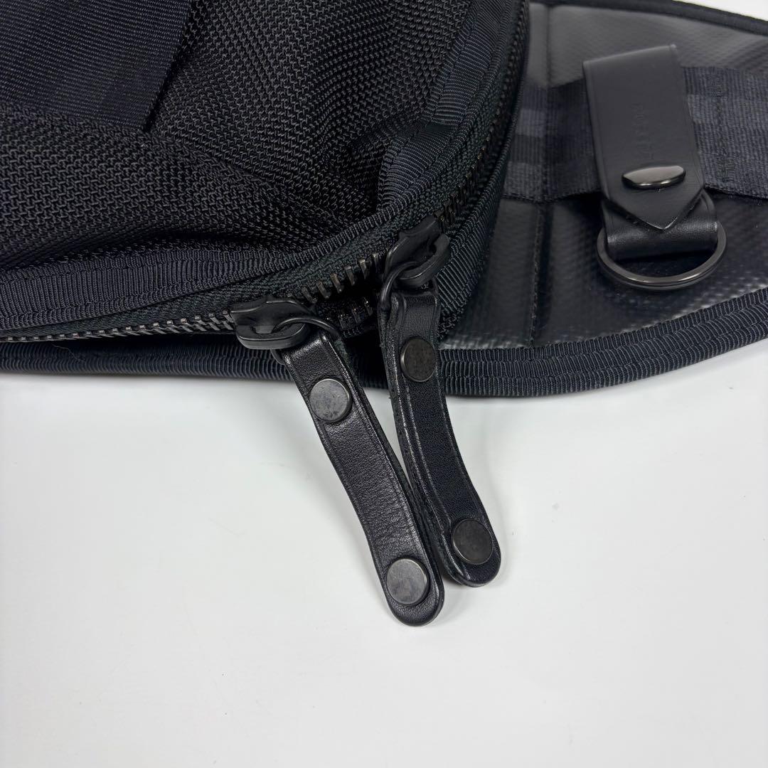 【美品】PORTER HEAT ポーター ヒート スリングショルダーバッグ