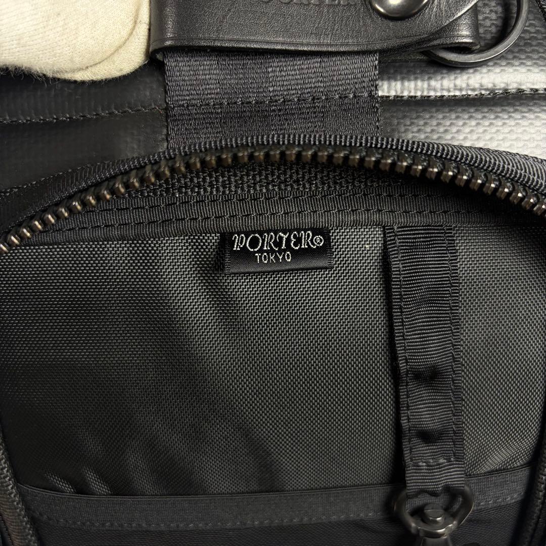 【美品】PORTER HEAT ポーター ヒート スリングショルダーバッグ