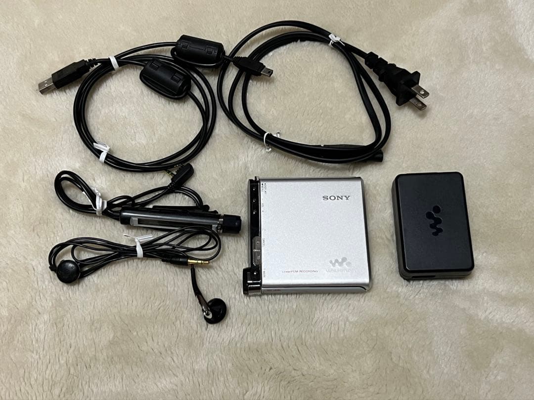 【通電確認済】SONY Hi-MD MZ-RH1 MDプレーヤー