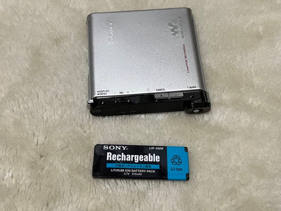 【通電確認済】SONY Hi-MD MZ-RH1 MDプレーヤー