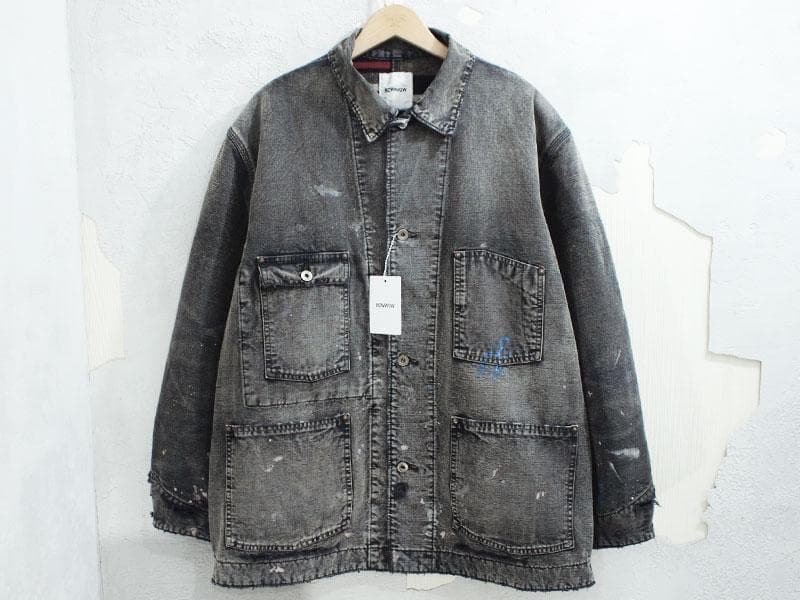 新品 定価69300円 BOW WOW DUCK COVERALL カバーオール