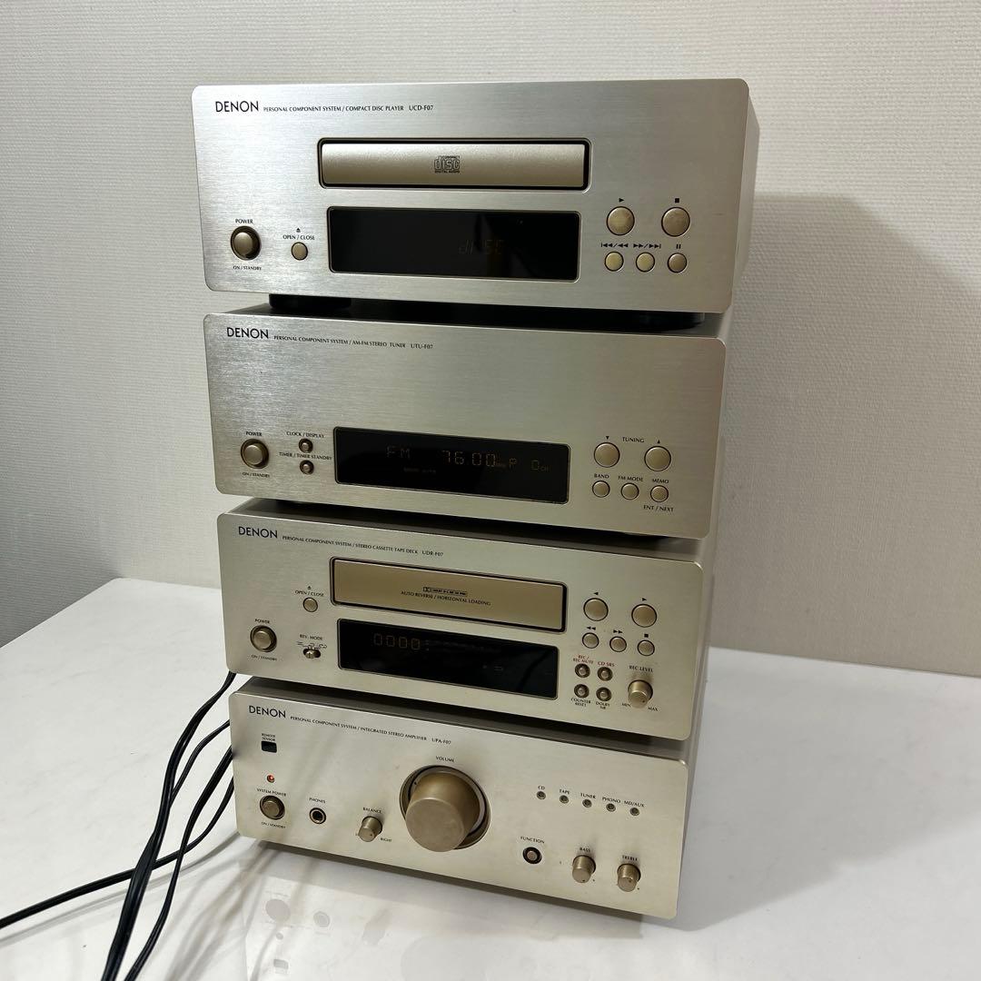 ラジオ・コンポ DENON UCD-F07 UTU-F07 UDR-F07 UPA-F07