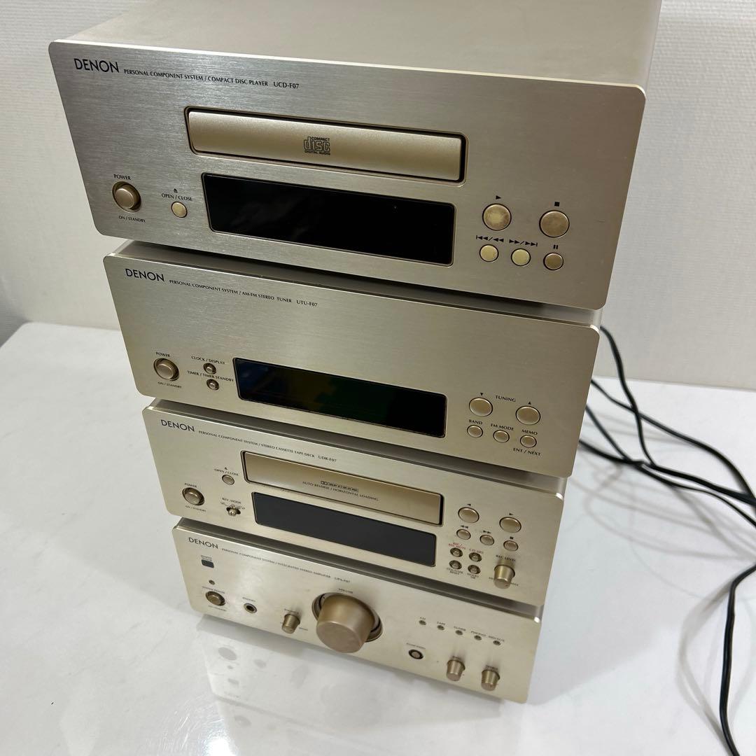 ラジオ・コンポ DENON UCD-F07 UTU-F07 UDR-F07 UPA-F07