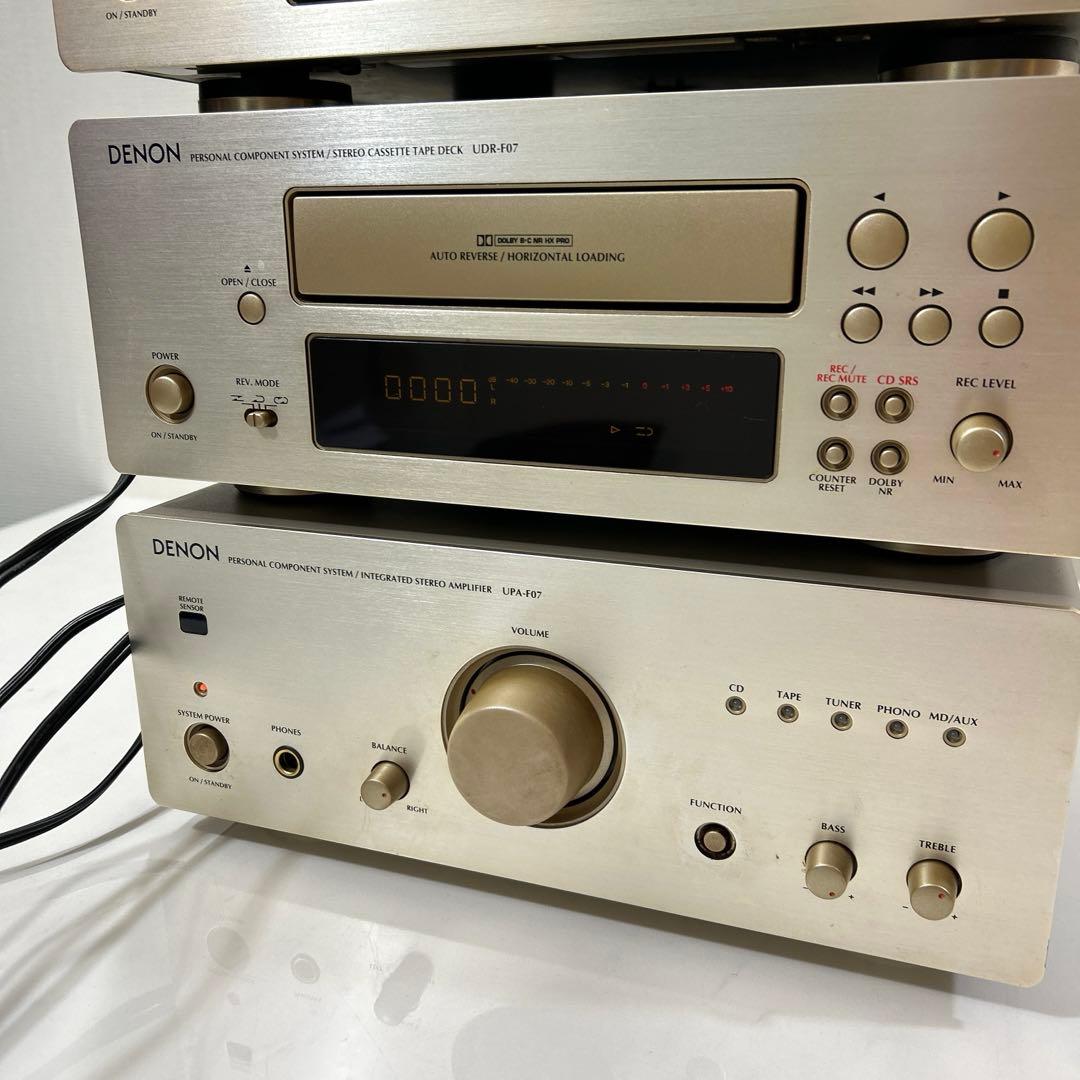 ラジオ・コンポ DENON UCD-F07 UTU-F07 UDR-F07 UPA-F07
