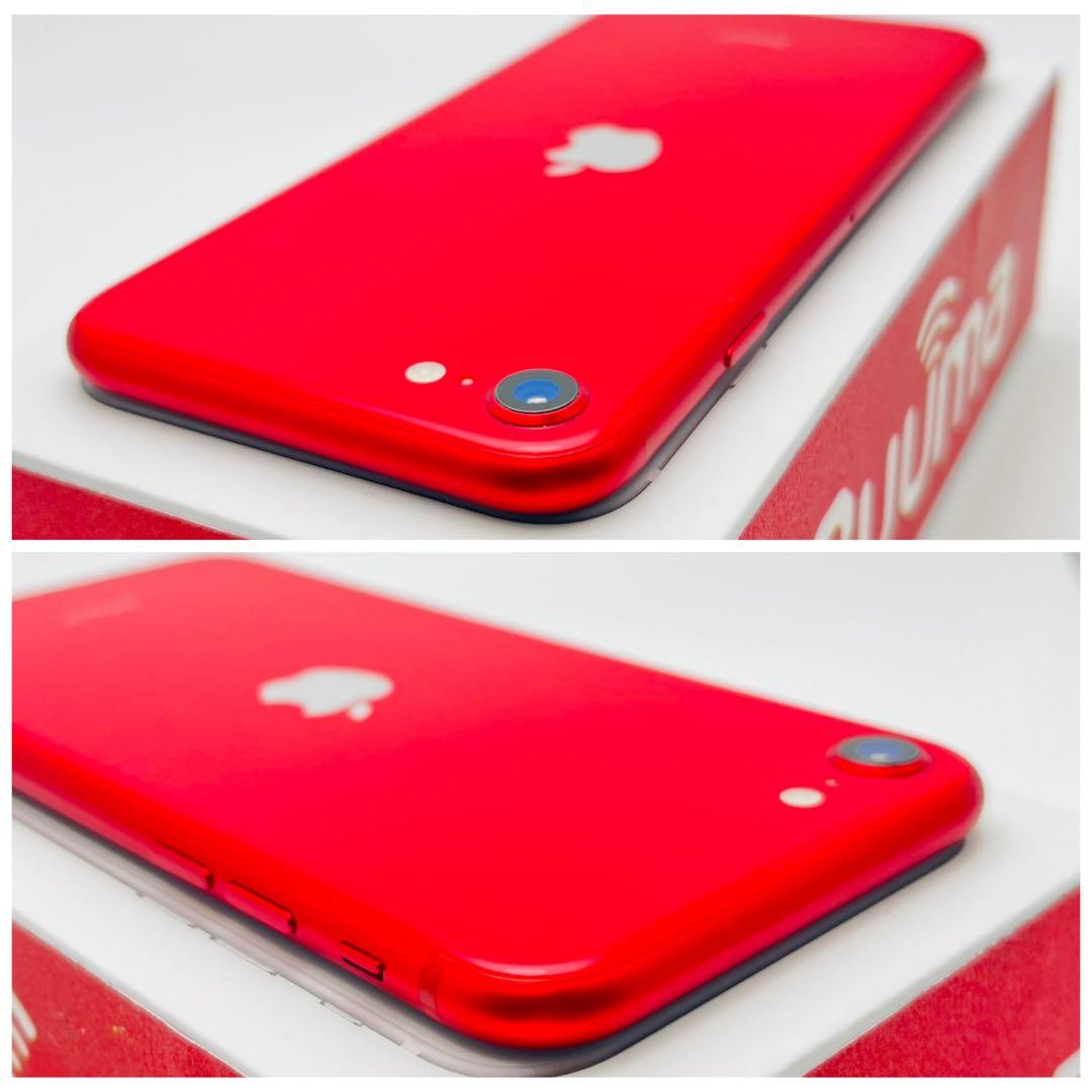 B 100% iPhone SE2 128 GB SIMフリー レッド　本体