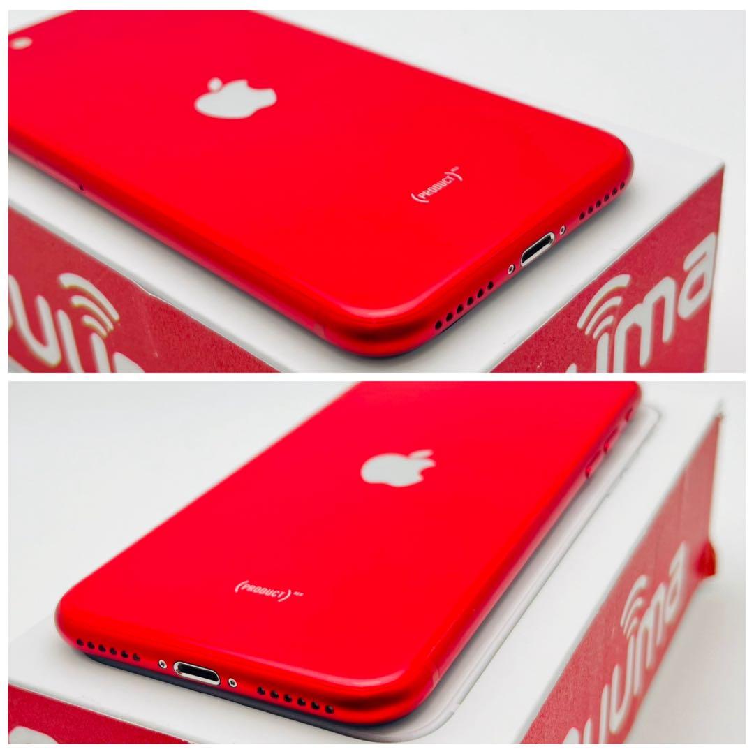 B 100% iPhone SE2 128 GB SIMフリー レッド　本体