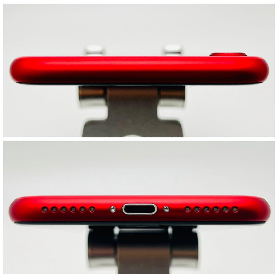 B 100% iPhone SE2 128 GB SIMフリー レッド　本体