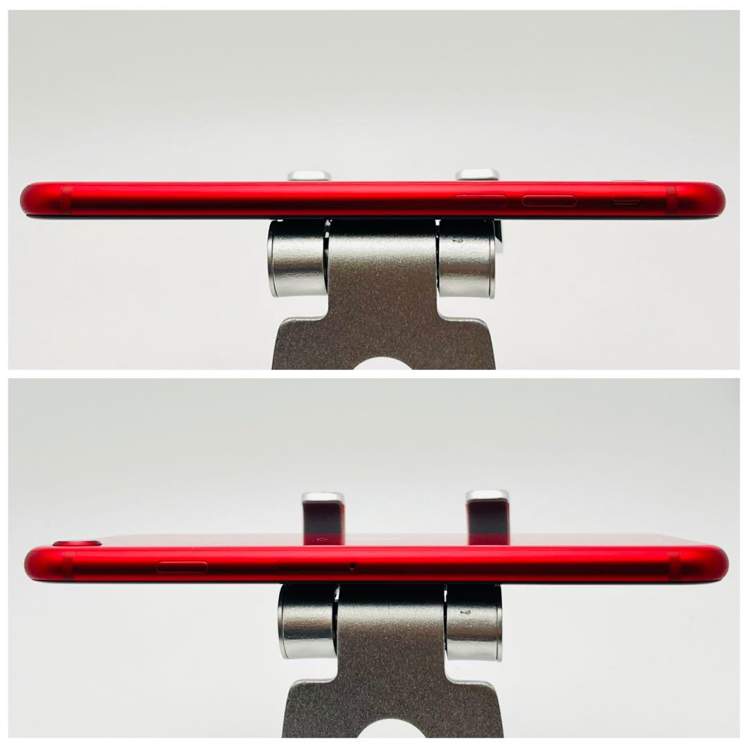 B 100% iPhone SE2 128 GB SIMフリー レッド　本体