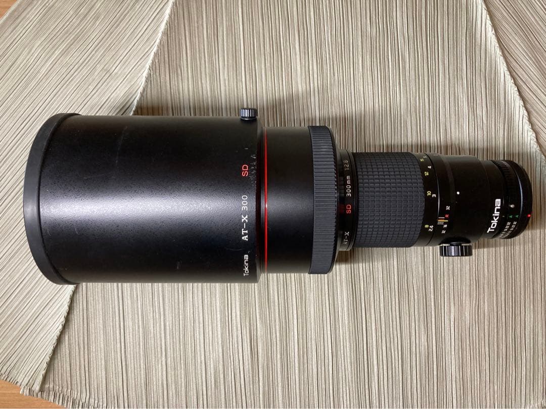 Tokina AT-X SD300mmＦ2.8 美品フルセット(キャノン FD)
