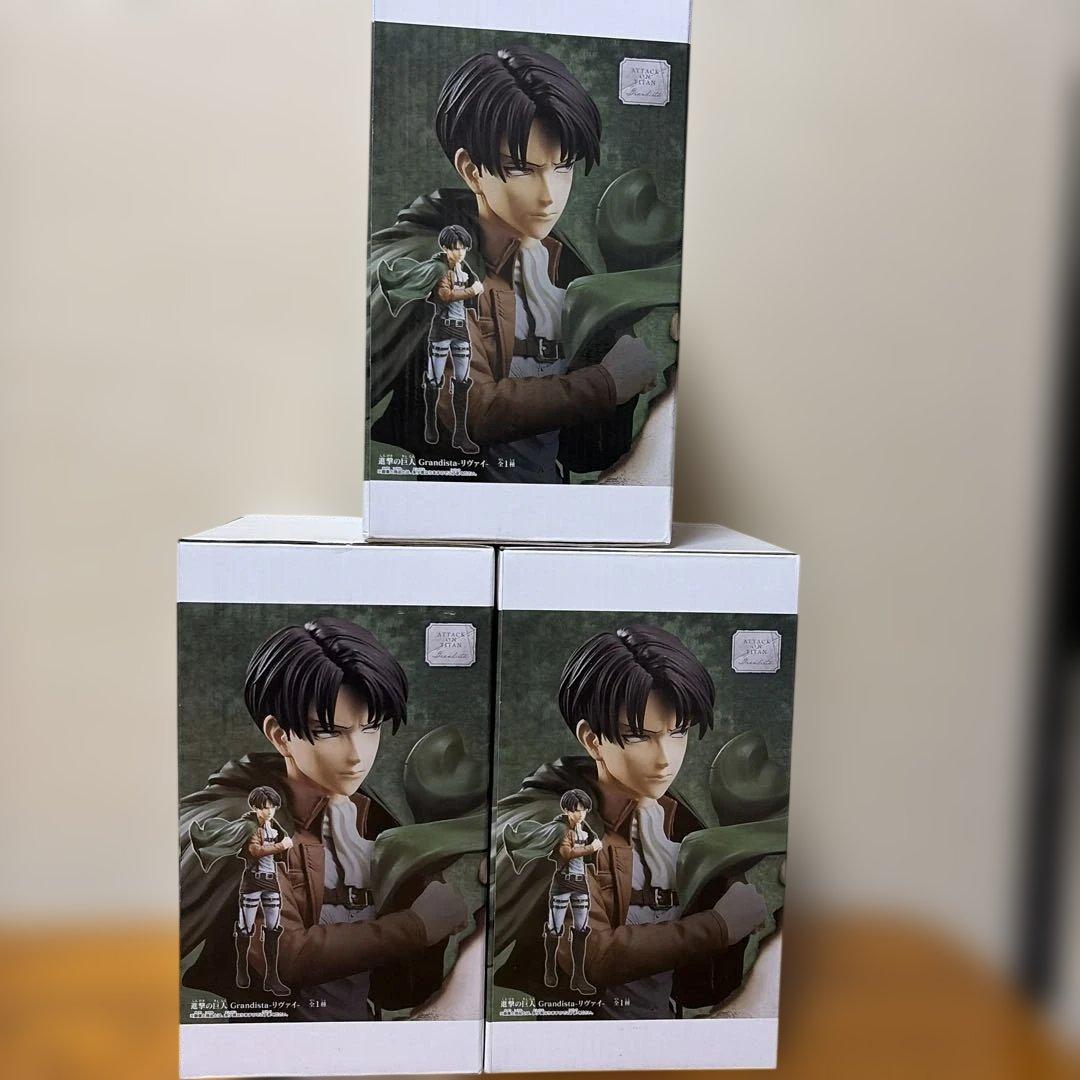 進撃の巨人 Grandista リヴァイ エレン ・イェーガー　6個セット