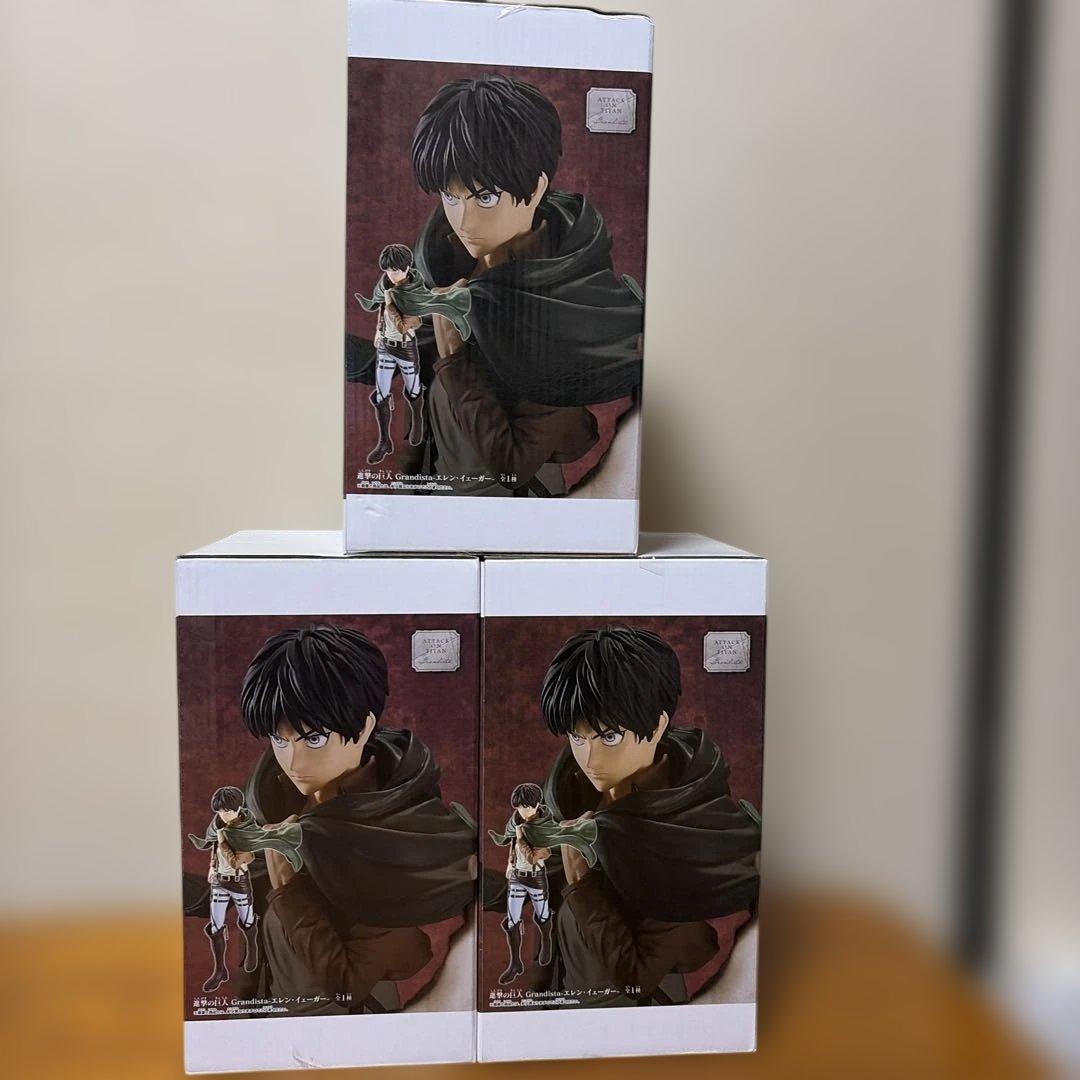 進撃の巨人 Grandista リヴァイ エレン ・イェーガー　6個セット