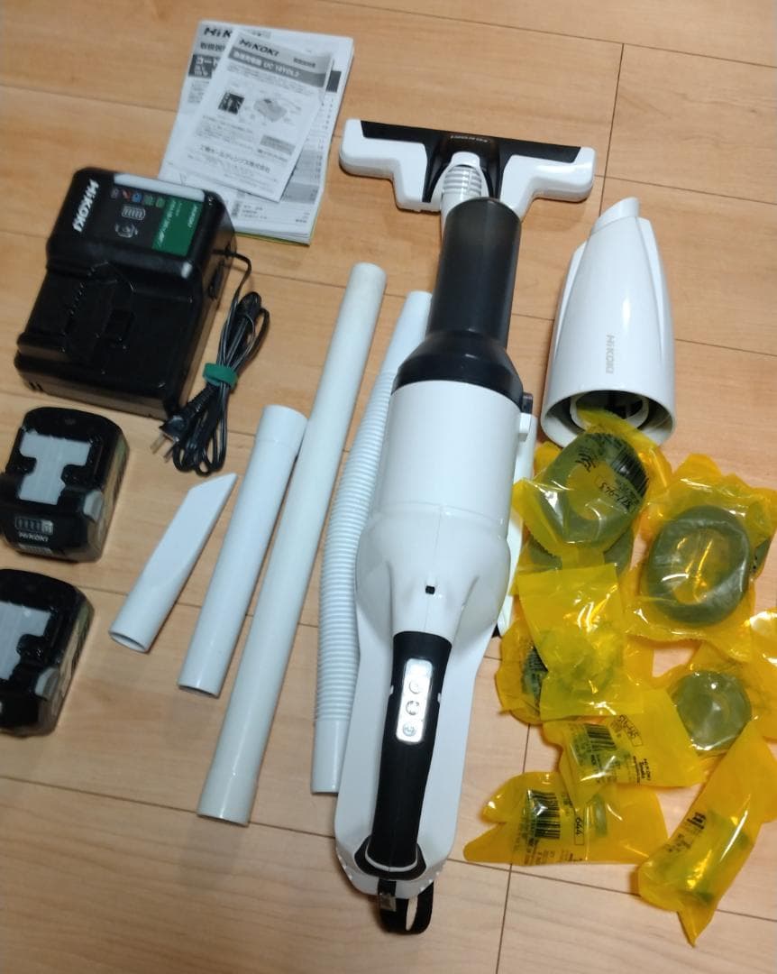 ハイコーキ 掃除機 KC 36DA 36Vバッテリー2個 その他 付属品 多数