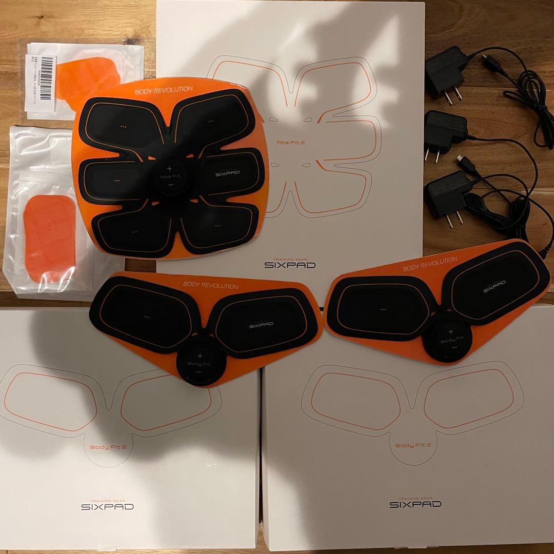【中古】SIXPAD bodyfit2×2台 absfit2×1台 充電式