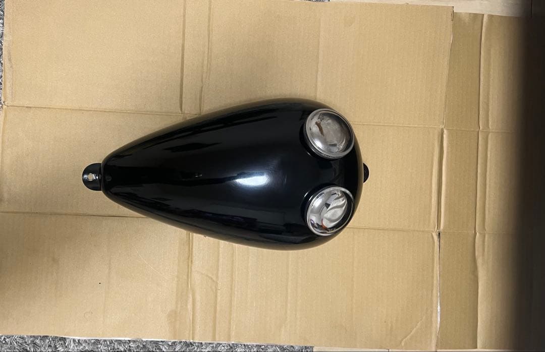 エッグタンク　ピーナッツタンク　ショベル　キャップ付き　美品　値下げ可