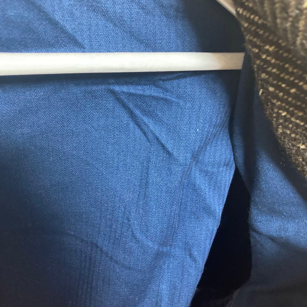 か*ゃ様 45R メルトンツイードジャケット　カーキ　サイズ3