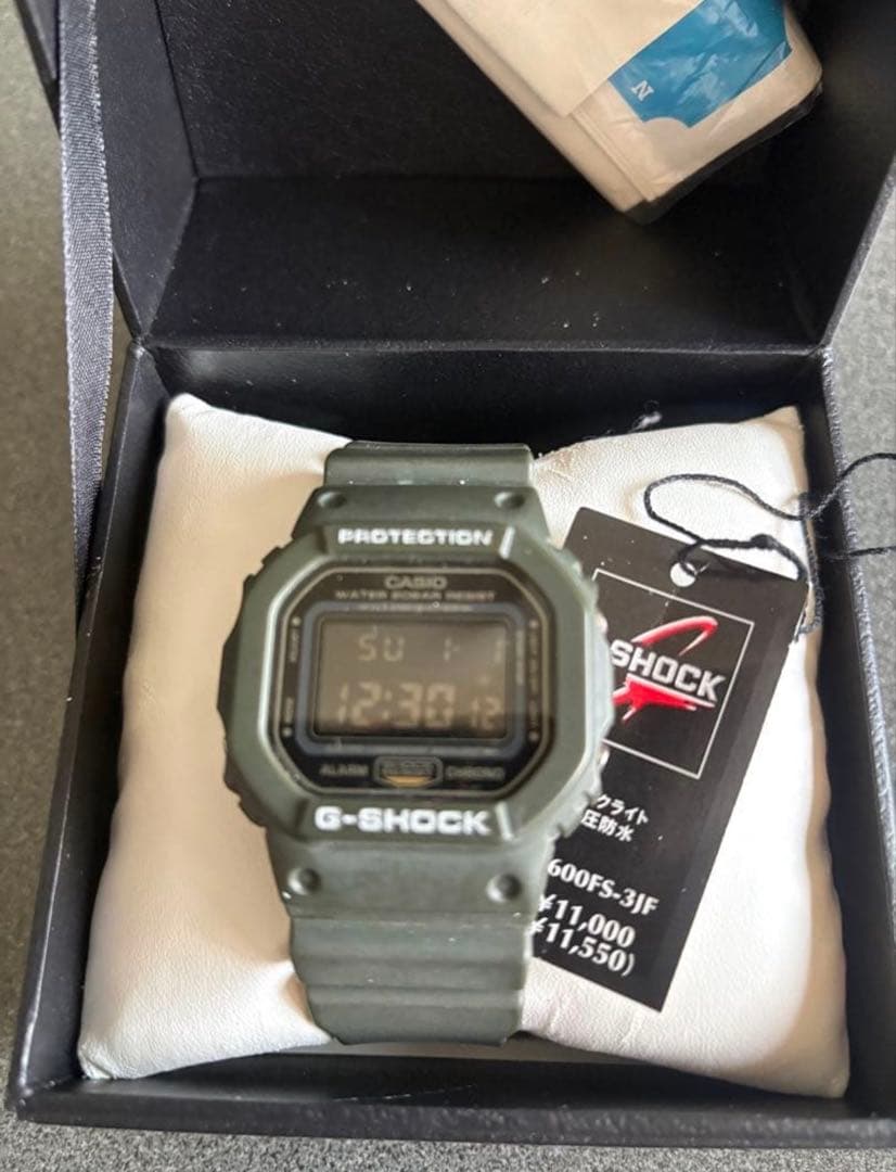 美品　G-SHOCK DW-5600FS-3JF グリーン　キムタクHERO