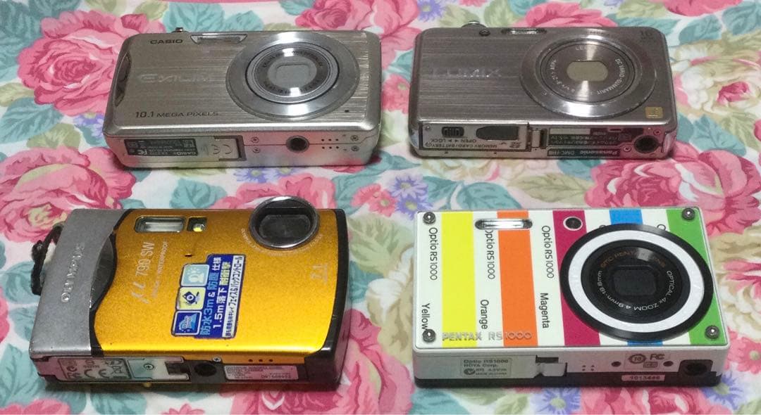 デジカメ ジャンク扱い 790sw rs1000 dmc-fh8 ex-z270