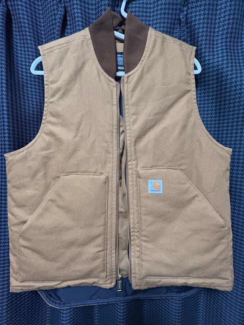 USAカーハートCARHARTT#V01ダックベストブラウン【M】ワークベスト