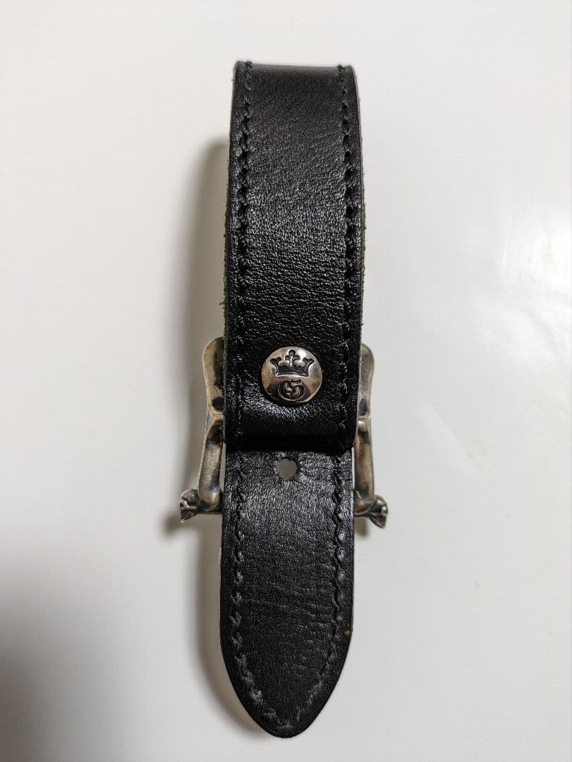 ガボラトリー/ハート　オン　アメリカン　クラシック　スクエア　バックル　 黒