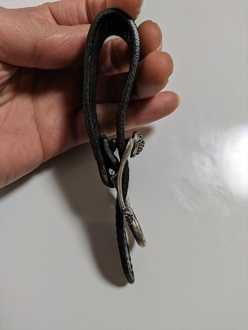 ガボラトリー/ハート　オン　アメリカン　クラシック　スクエア　バックル　 黒