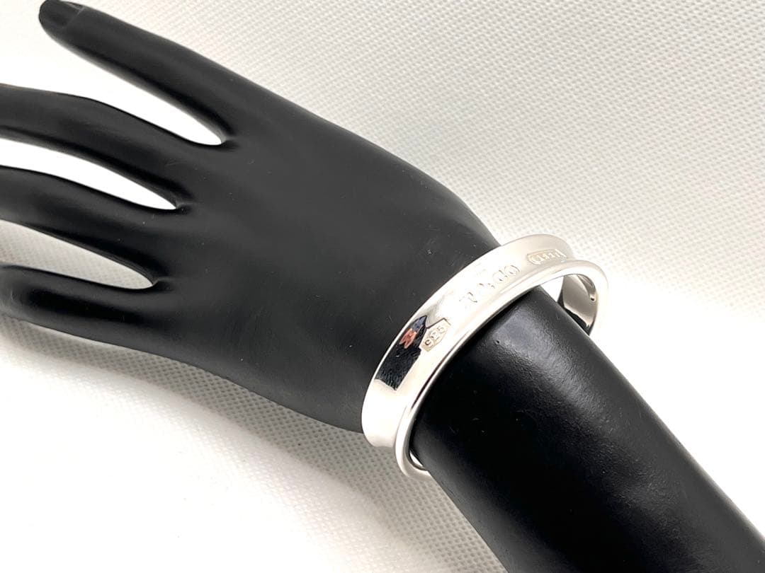 c485 美品　ティファニー　1837 バングル 925 ブレスレット　1997