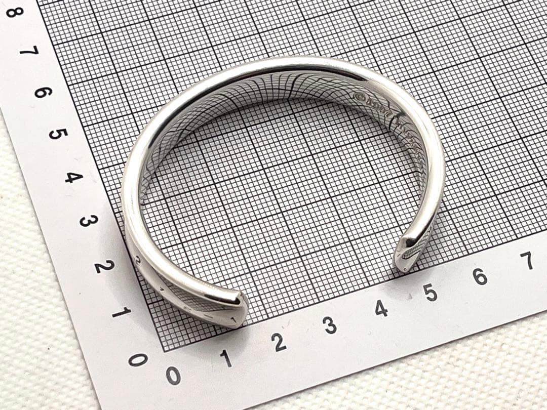 c485 美品　ティファニー　1837 バングル 925 ブレスレット　1997