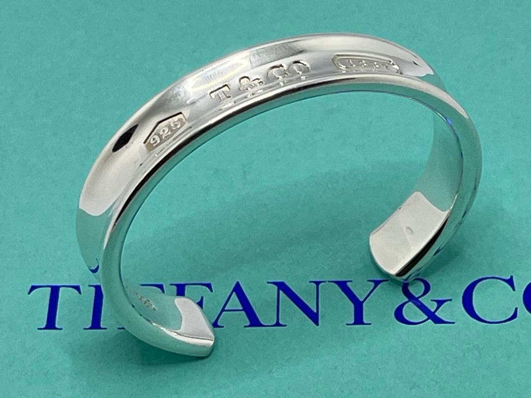 c485 美品　ティファニー　1837 バングル 925 ブレスレット　1997