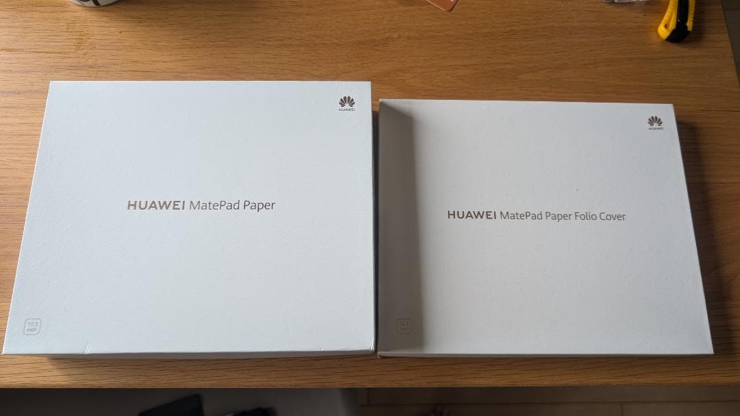 HUAWEI MatePad Paper：ほぼ未使用、自宅保管