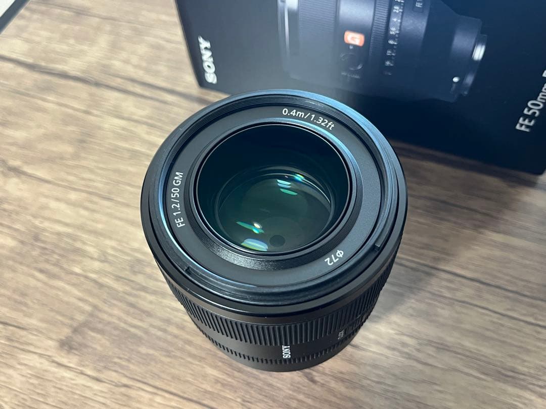 【中古品】SONY FE 50mm F1.2 GM 【絞りリングに極小傷あり】