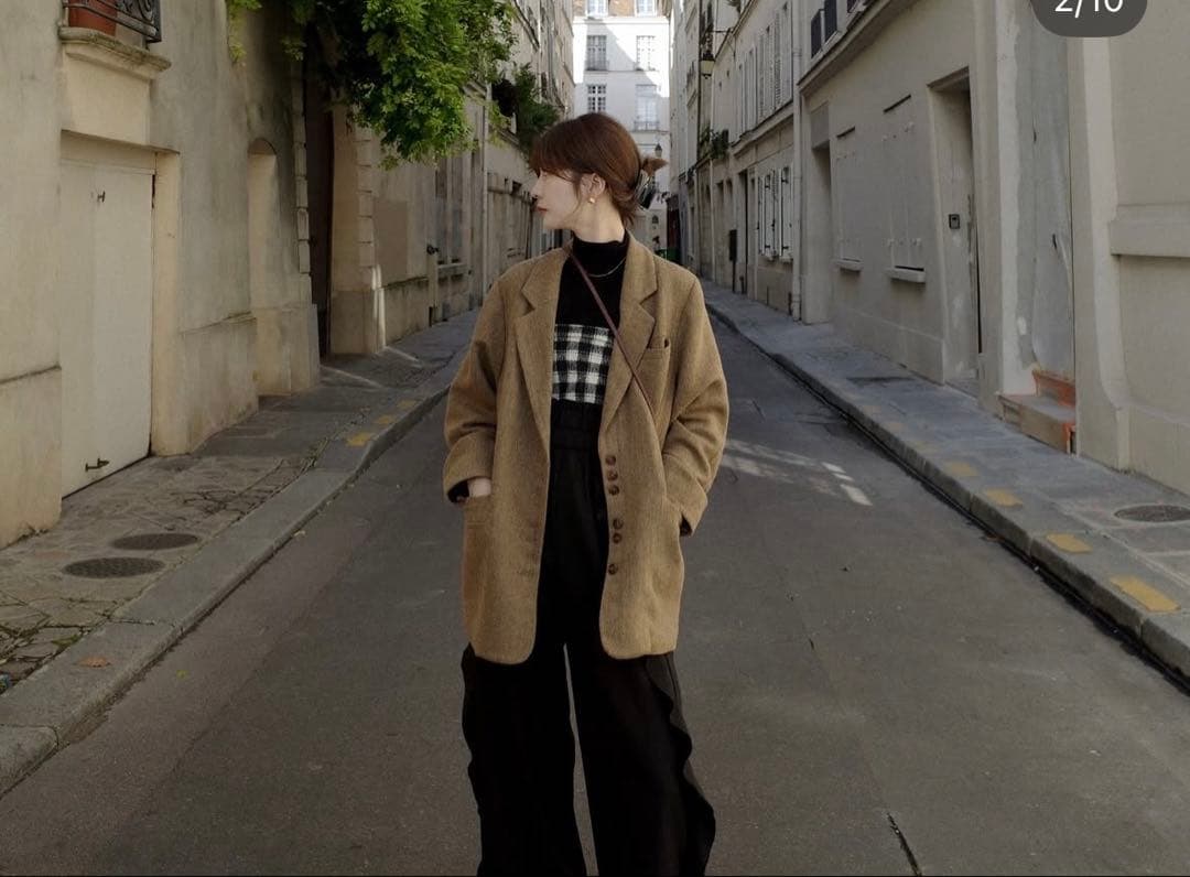 ジャケット・アウター eaphi wool jacket