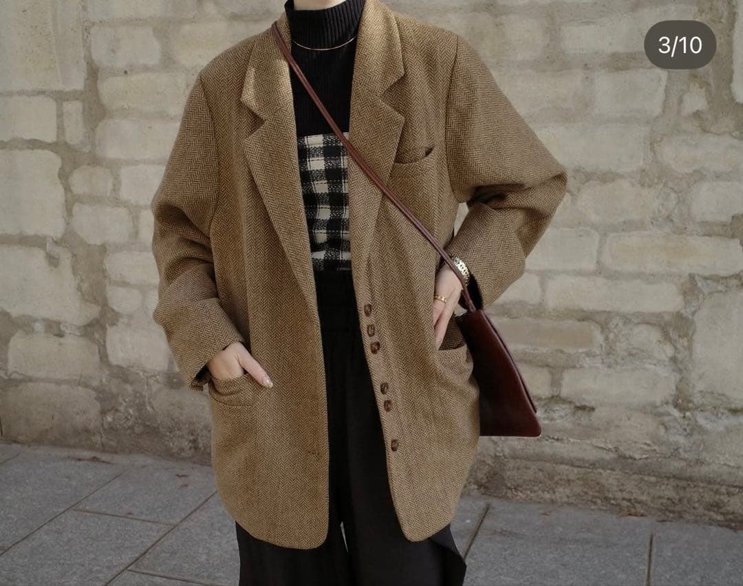 ジャケット・アウター eaphi wool jacket