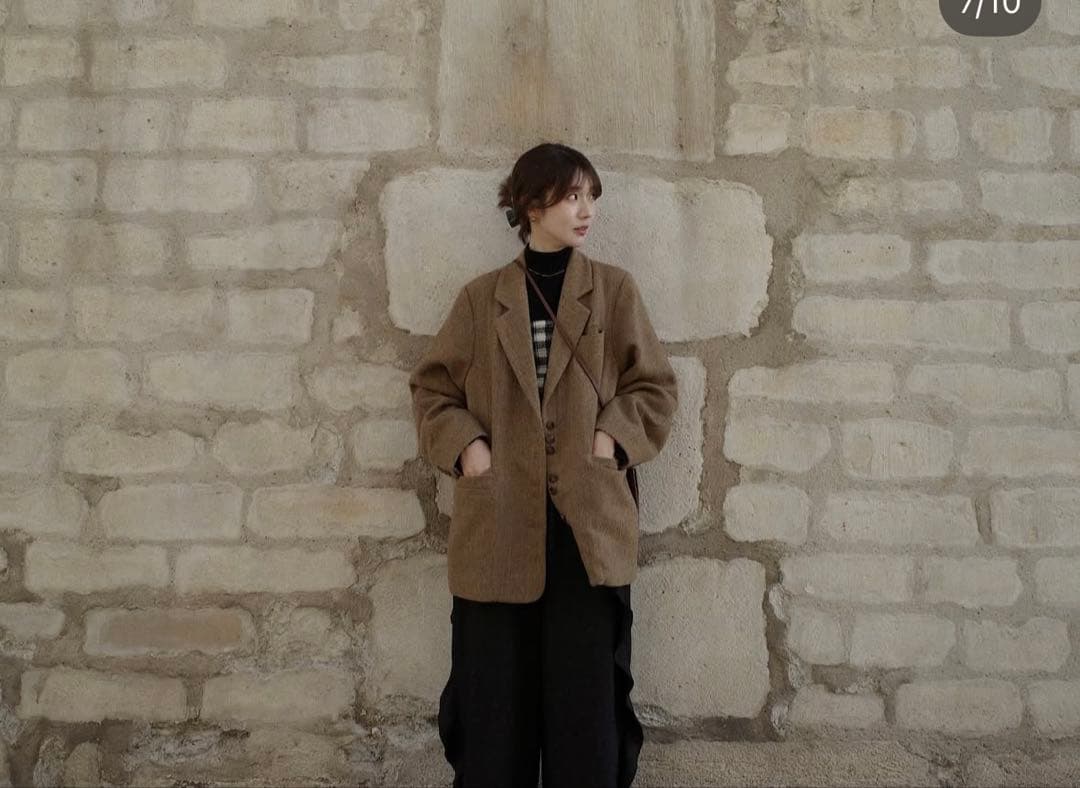 ジャケット・アウター eaphi wool jacket