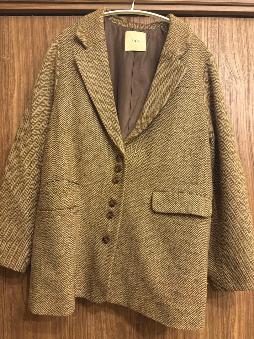 ジャケット・アウター eaphi wool jacket