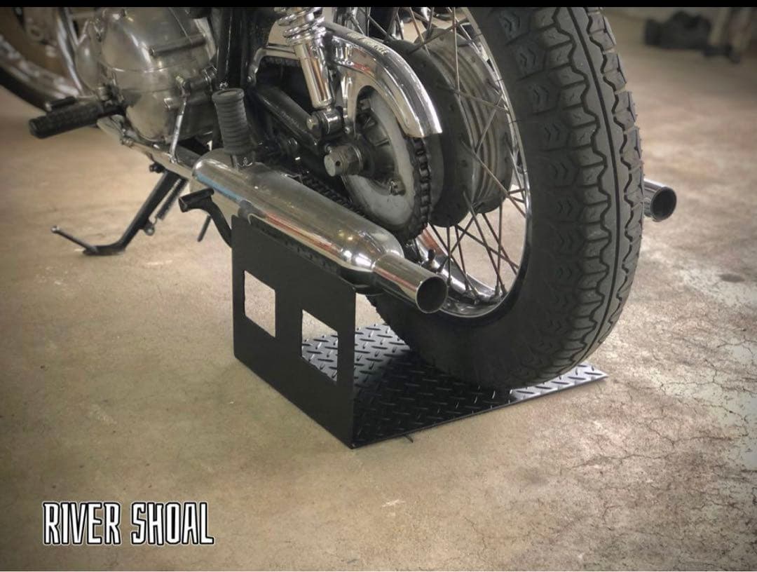 【受注生産】バイク用アンカープレート　盗難対策に　サイズ変更可能