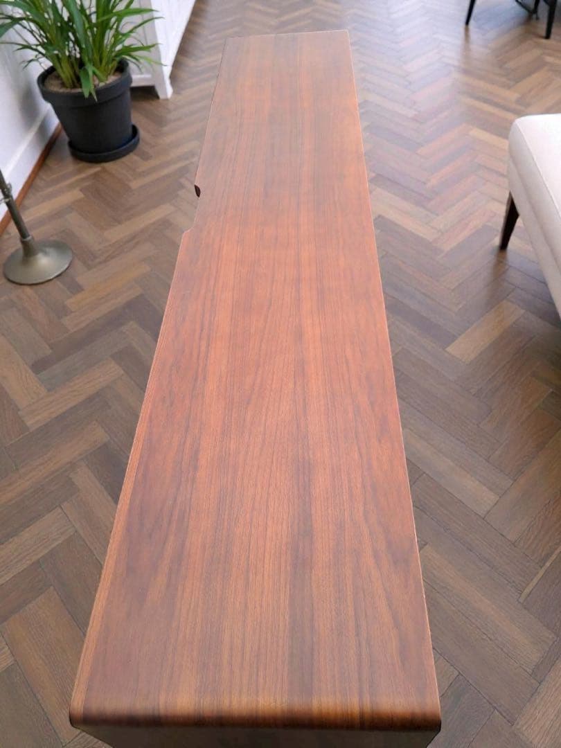 【美品】サンキコーポレーション 定価107,030円 モダン テレビボード 北欧