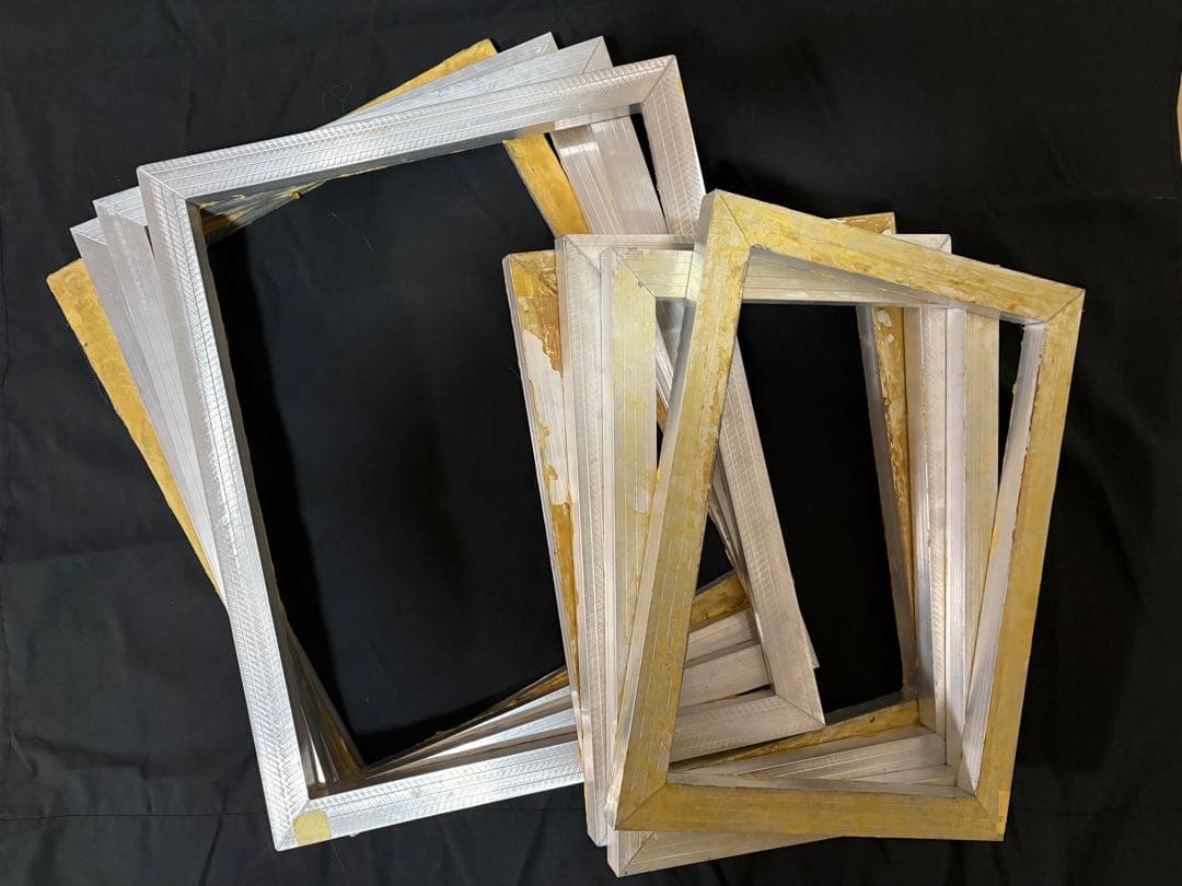 【これ1つで即開始】シルクスクリーン印刷 フルセット 露光機（自作）・プレス機付